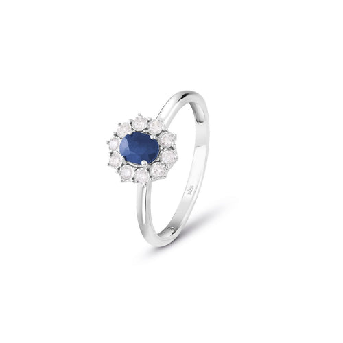 Anello CHARLESTON Zaffiro Bliss