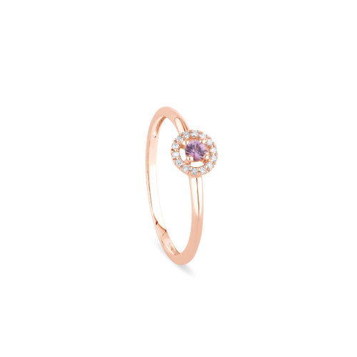 Anello DREAM COLORE Bliss zaffiro rosa