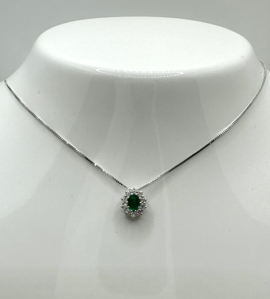 Collana Con Smeraldo Davite & Delucchi