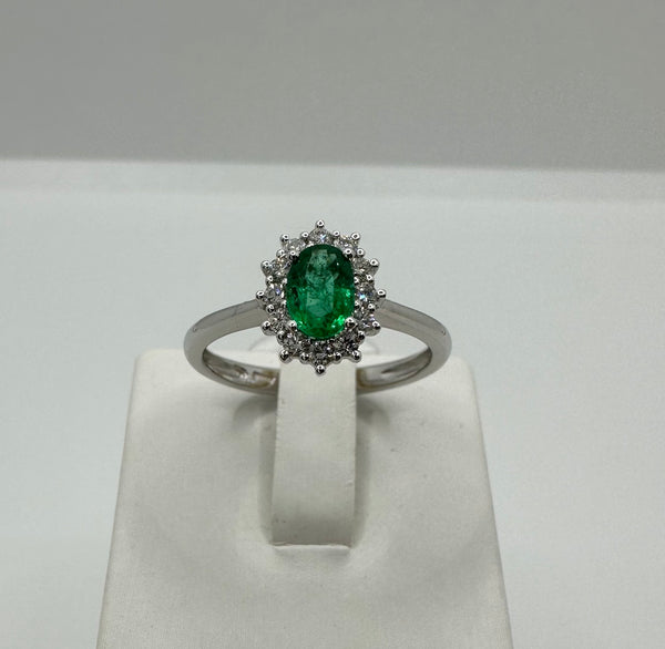 Anello smeraldo Davite & Delucchi