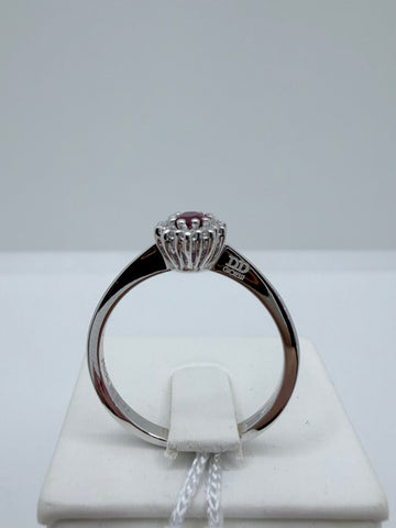 Anello Rubino Davite & Delucchi