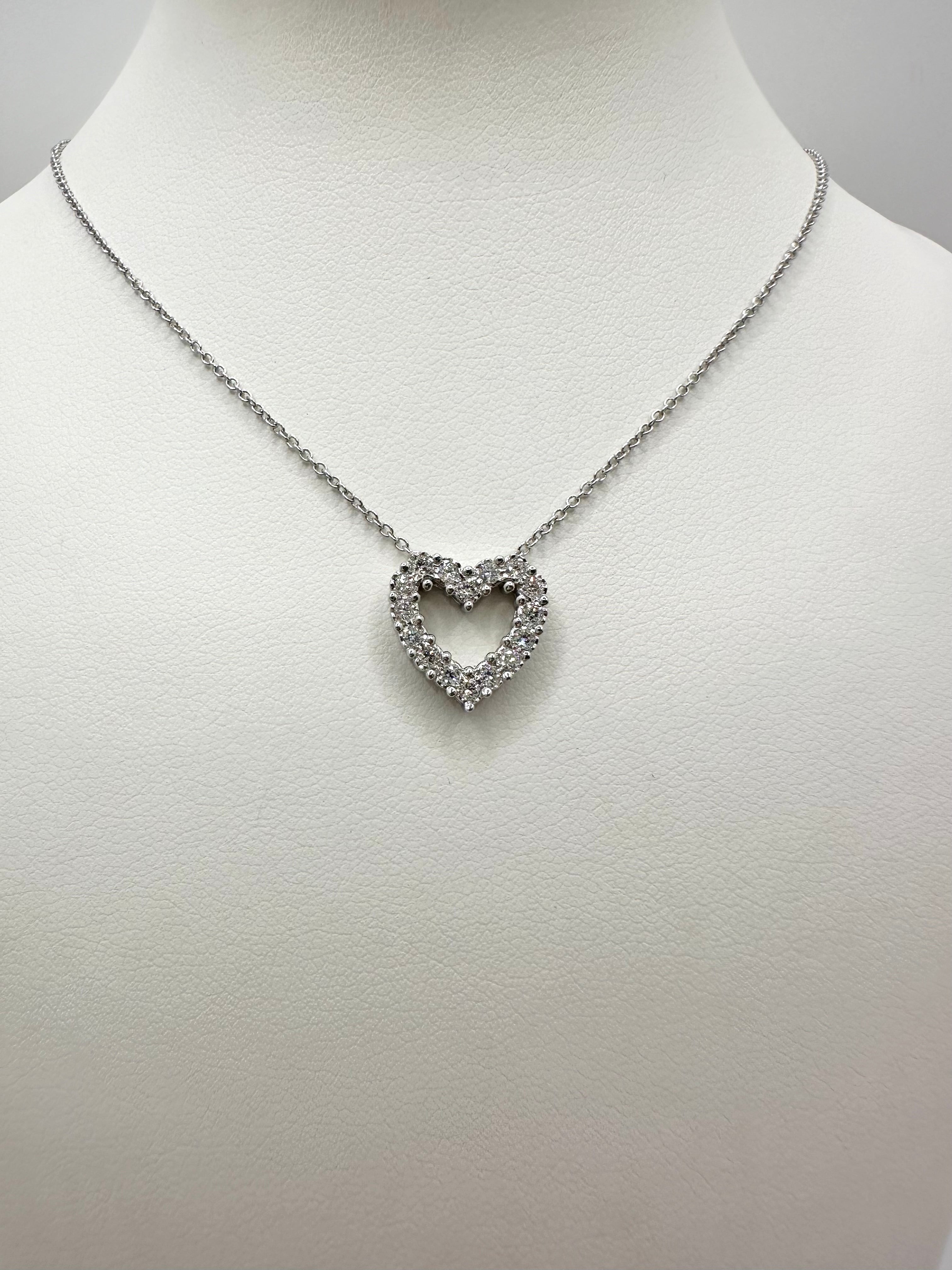 JO WISDOM Collana Verbena Cuore di Argento 925 Donna,Ciondolo con JO WISDOM Collana Verbena Cuore di Argento 925 Donna,Ciondolo con