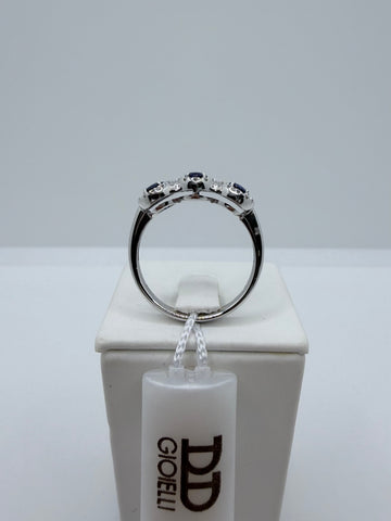 Anello Zaffiri Davite & Delucchi