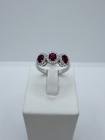 Anello Rubini Davite & Delucchi