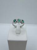 Anello Smeraldi Davite & Delucchi