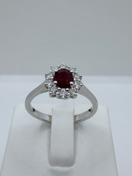 Anello Rubino Salvini Gioielli