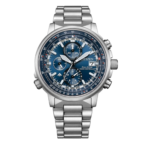Citizen Crono Pilot Acciaio 41mm